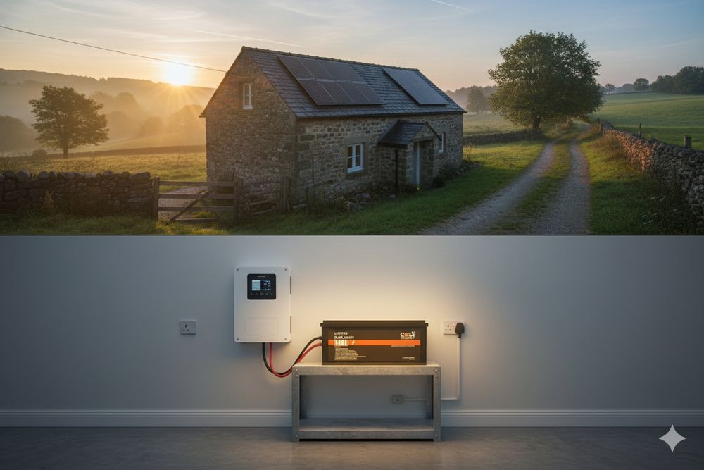 Інвертор CODI 4200W 24V + заряд MPPT 120A