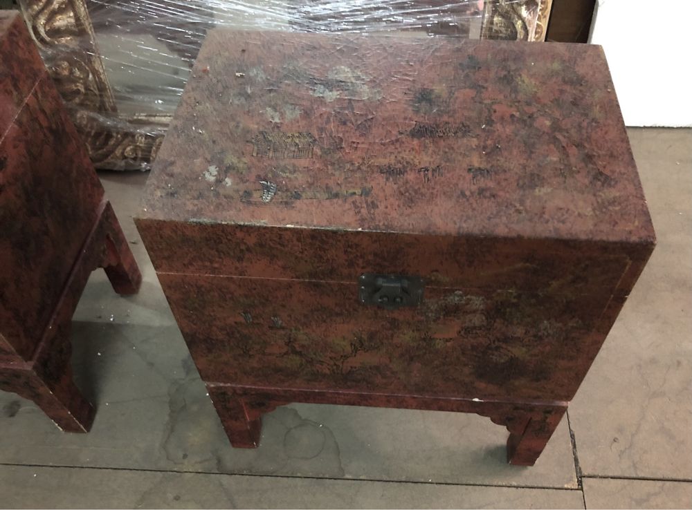 2 Arcas chinesa decorativa com arrumação