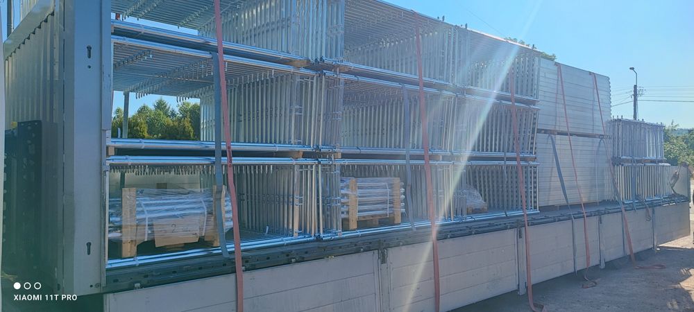 Rusztowania elewacyjne Plettac nowe 306m2