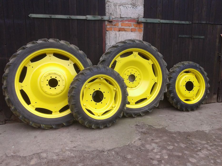 Koła wąskie międzyrzędzi 9.5R28 9.5R44 John Deere MFdokazdego ciagnika