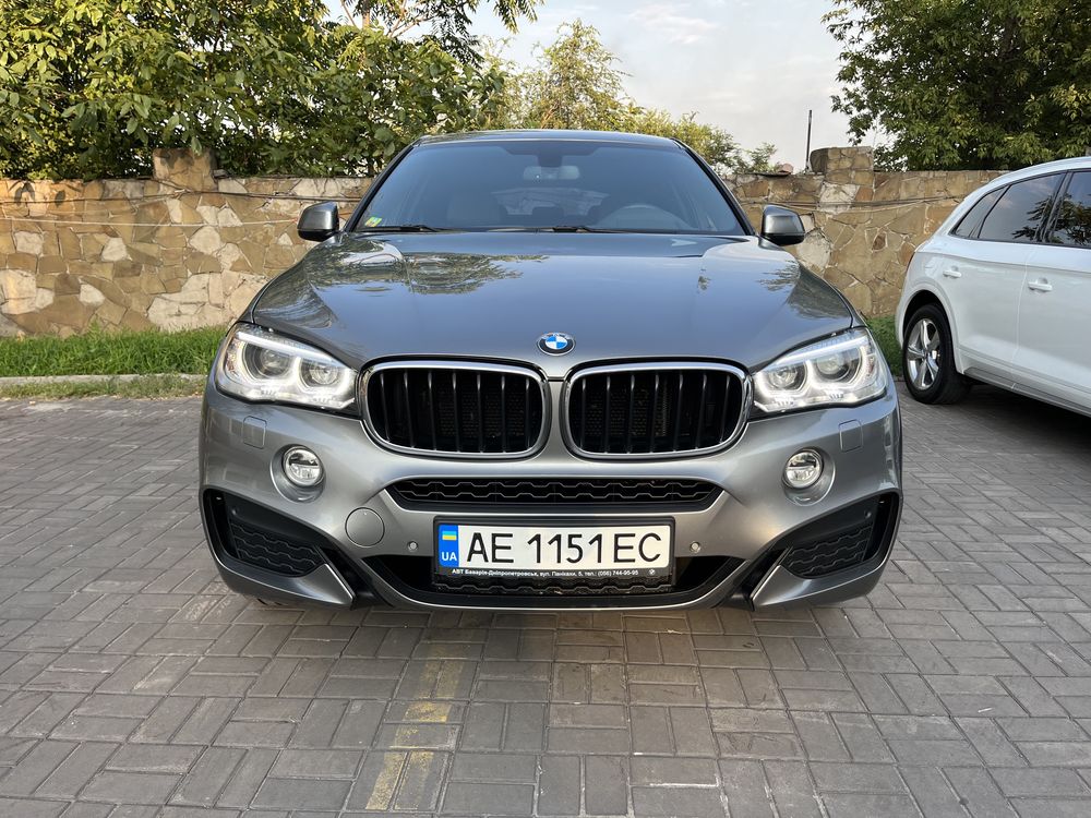 BMW X6 F16 Официальный Без подкрасов М Пакет 3.0 Diesel