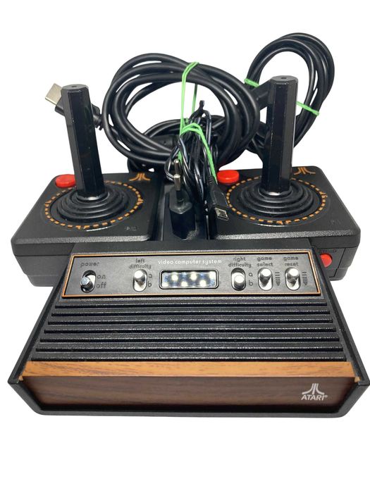 Konsola Atari Flashback X 2x pad zasilacz okablowanie