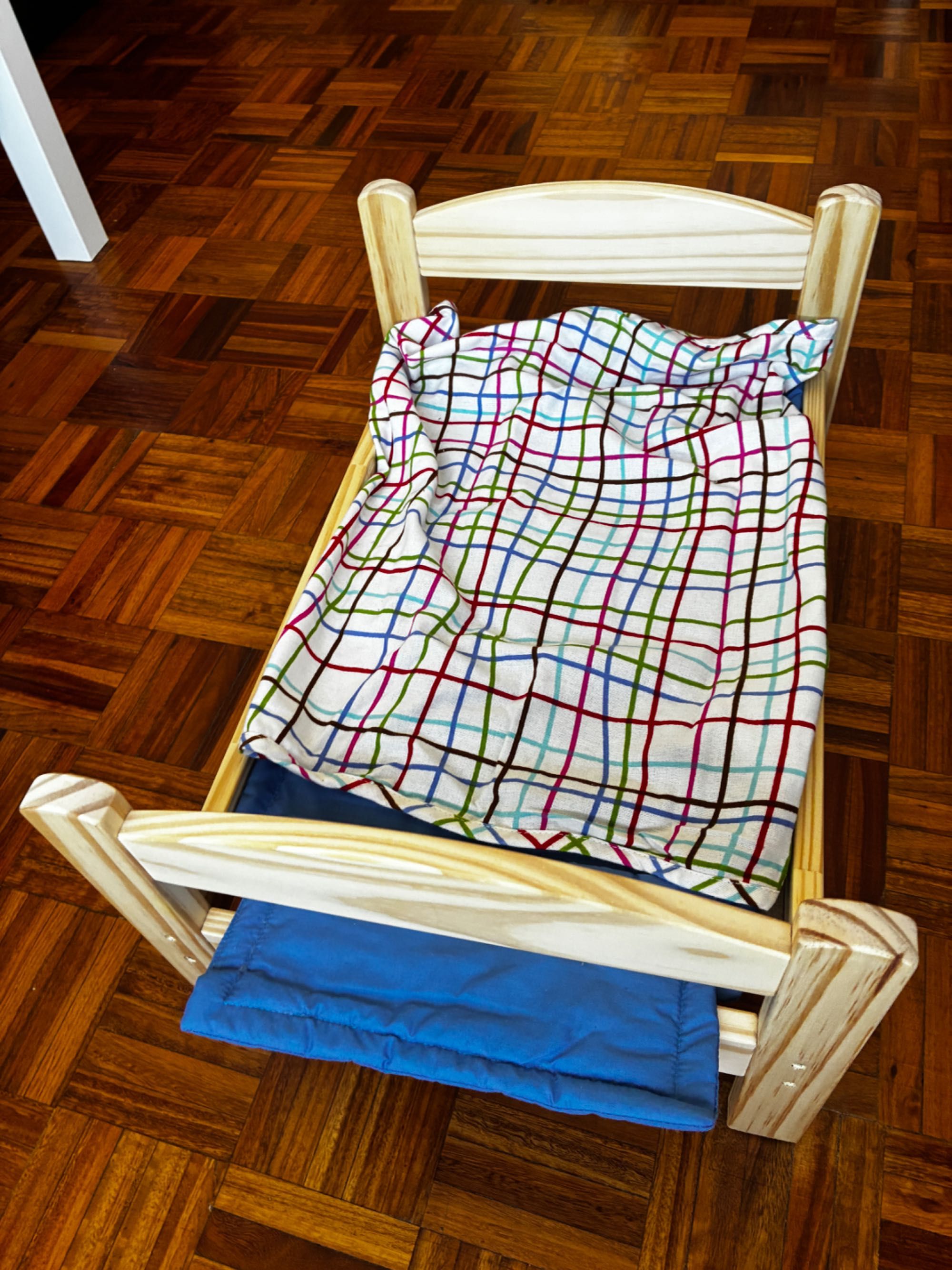 Cama menina/bonecos IKEA DUKTIG + 2 peluches AFTONSPARV – Nunca usado