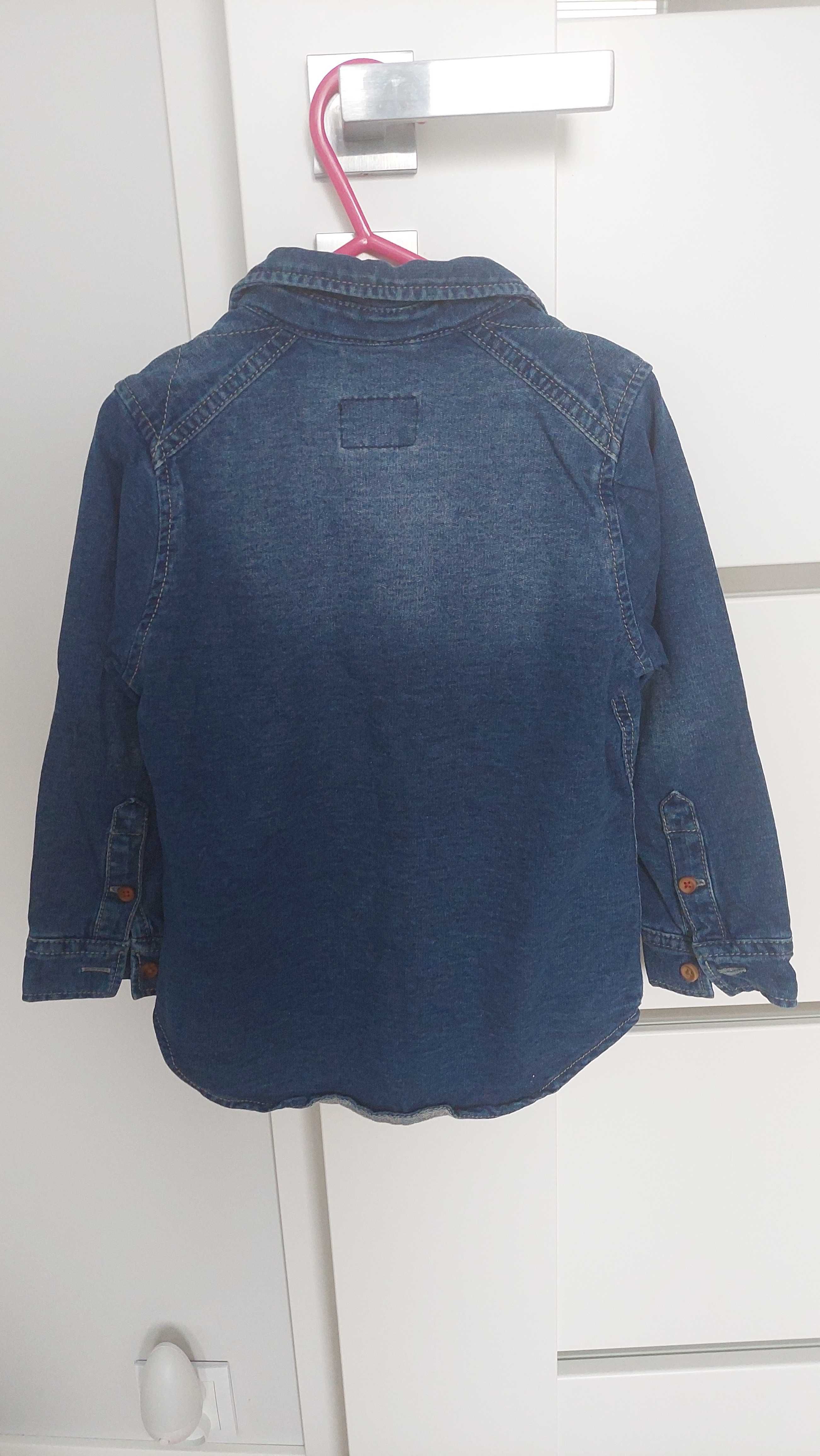 Koszula jeans Zara rozm. 98/104+gratis