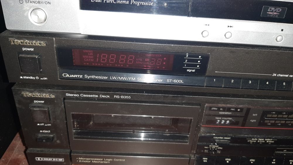 Technics Deck,  tuner.