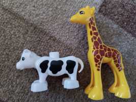 Фигурки лего дупло корова жираф