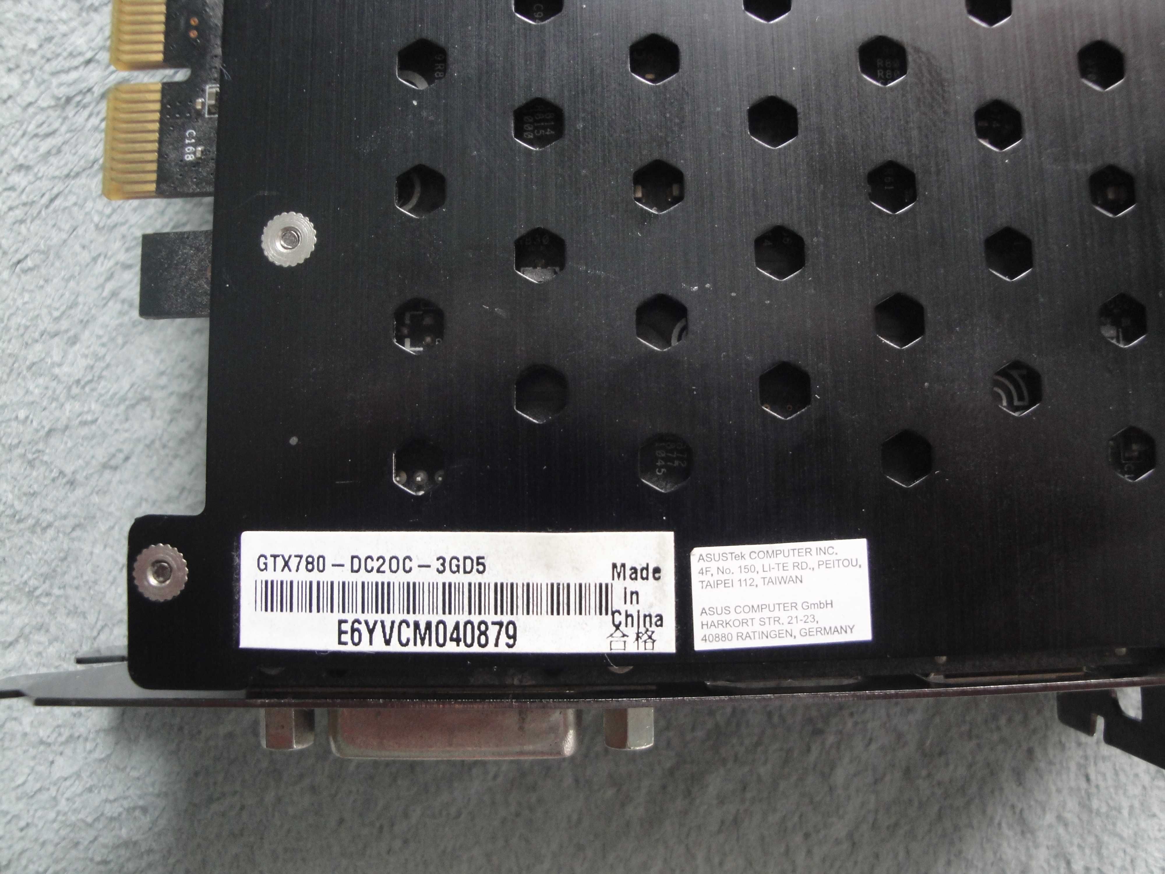 karta graficzna Asus GTX 780 3gb/384bit