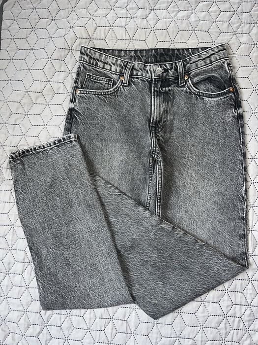 Базові джинси H&M 38 розмір прямі