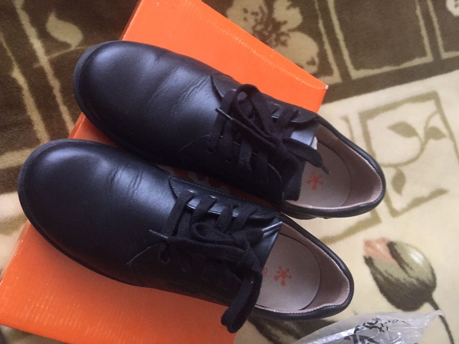 Кожаные туфли для мальчика р.39, Испания