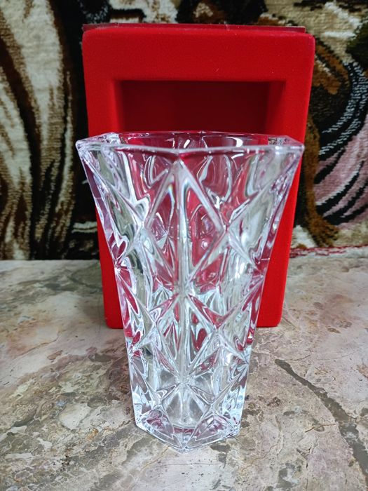 Belíssima jarra cristal d'arques com 13cm
Medid