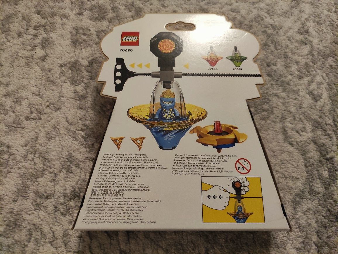 LEGO 70690 Ninjago - Szkolenie wojownika Spinjitzu Jaya