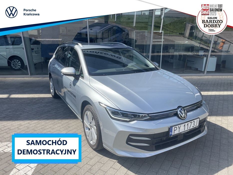 Volkswagen Golf Variant Life 1.5 eTSI mHEV 150 KM DSG, Pakiet Style, Zimowy, Artvelour
