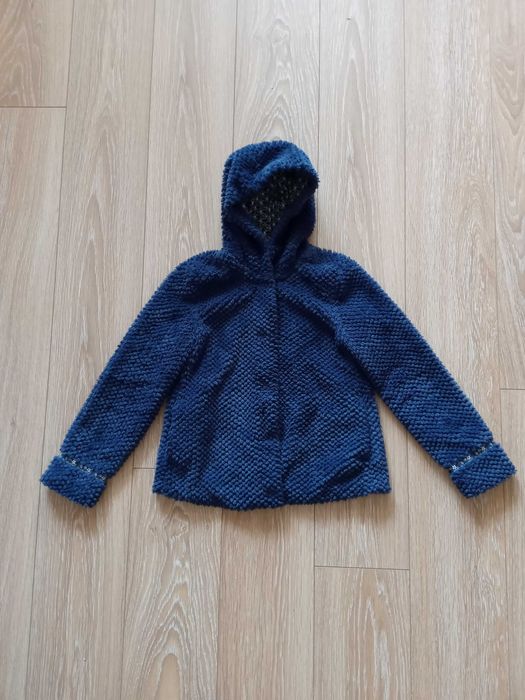 Брендовая куртка, шубка для девочки Benetton на 10-11 лет