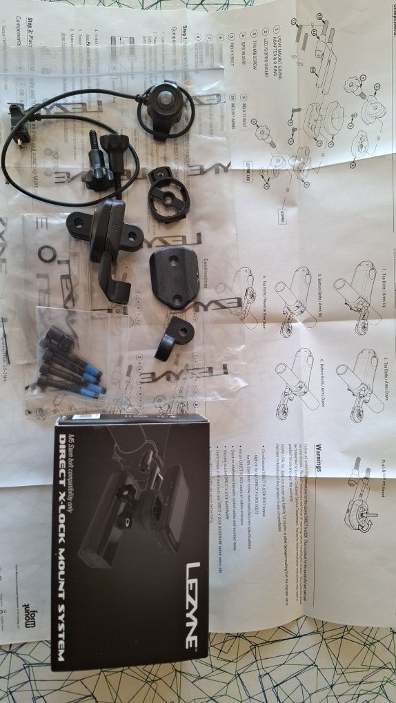 Lampka rowerowa Lezyne lite drive 1000XL +Direct X-LOCK +Remote switch