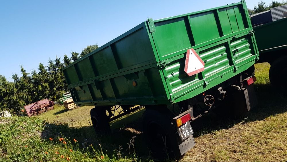 Przyczepa rolnicza 4 tony - sztywna, świetny stan, odświeżona