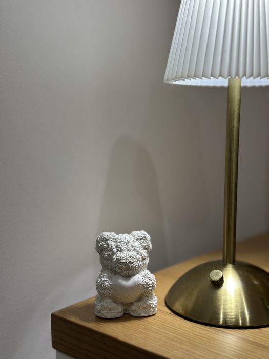 Urso lembrança em gesso
