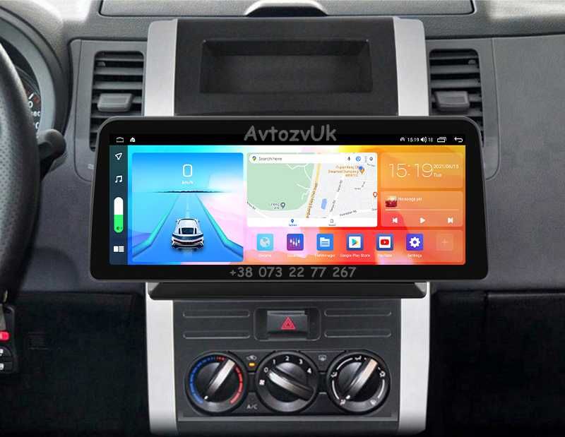 Магнитола X-TRAIL Nissan T31 GPS 2 дин TV Т31 Tesla CarPlay Android 14