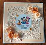 WYPRZEDAŻ kartki duże na roczek dla dziecka RĘKODZIEŁO quilling scrapb