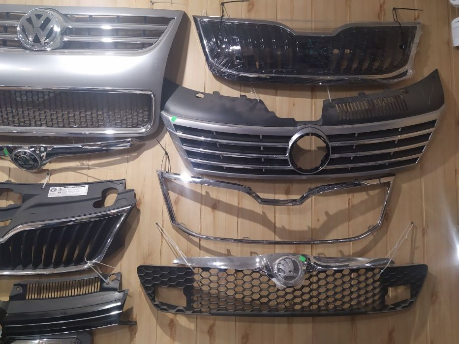 Решетка touareg nf tiguan CC skoda a5 a7 passat b7 b8