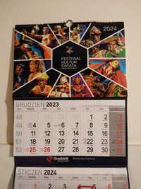 Kalendarz trójdzielny na 2024 z Festiwalu kultur świata