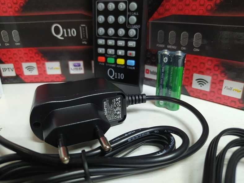 ТВ Приставка Т2 приемник ресивер тюнер Т2 Q-Sat Q-110 YouTube IPTV MeG