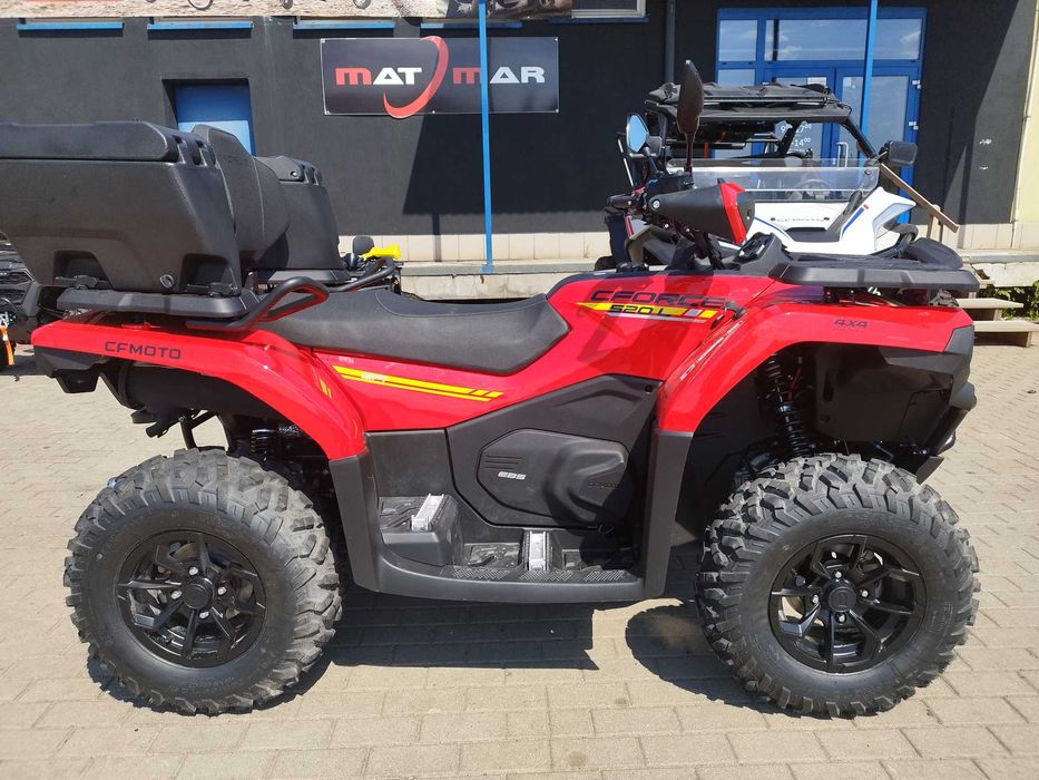 CFmoto 520 wspomaganie kufer Ełk
