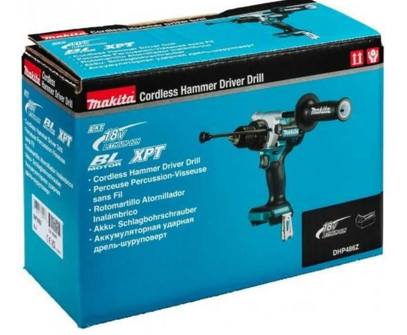 Дриль-шуруповерт ударний акумуляторний Makita DHP486Z