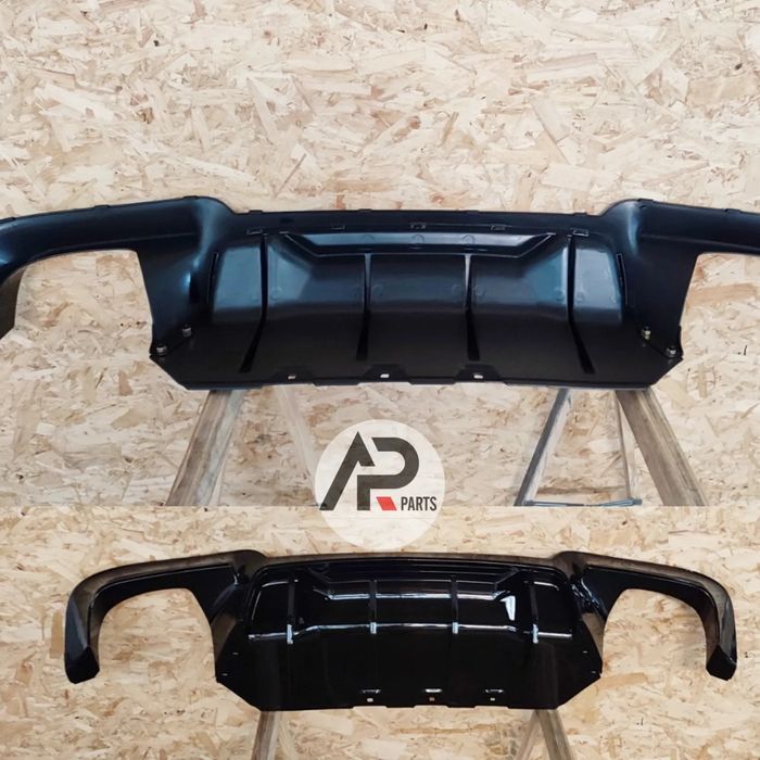 BMW F10 F11 Difusor Mperformance DTM Preto brilhante