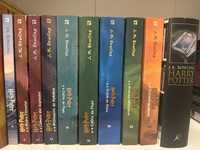 coleção completa de livros da saga harry potter