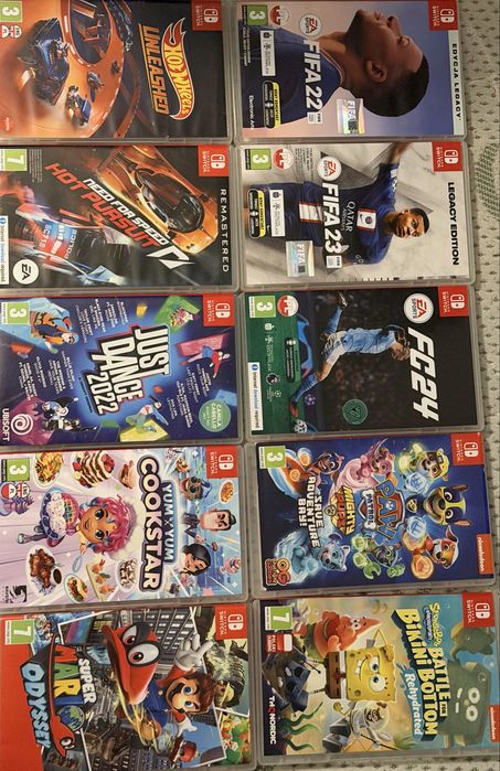 Gry Nintendo swich