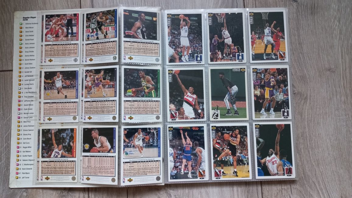 Album Nba Upper deck 94-95 kompletny