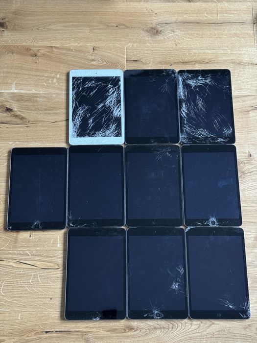Pakiet 10x iPad mini 2 (A1490) - zbite szybki - faktura VAT 23%