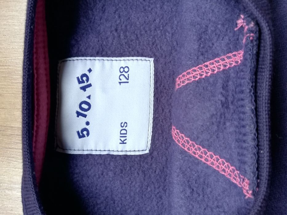 Bluza polarowa 5-10-15 - r. 128