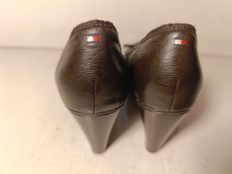 czółenka skórzane Tommy Hilfiger