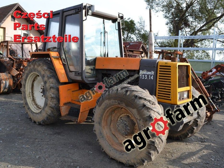 Renault 133-14 części, skrzynia biegów, oś