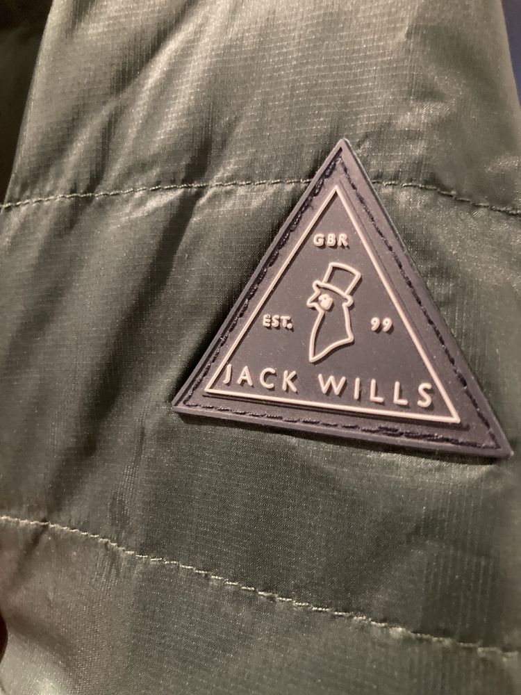 Kurtka damska cienka puchowa rozmiar 36 jack wills