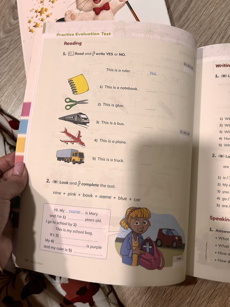 Manual e livros de fichas Ingles - 3 ano - EASY-PEASY ENGLISH