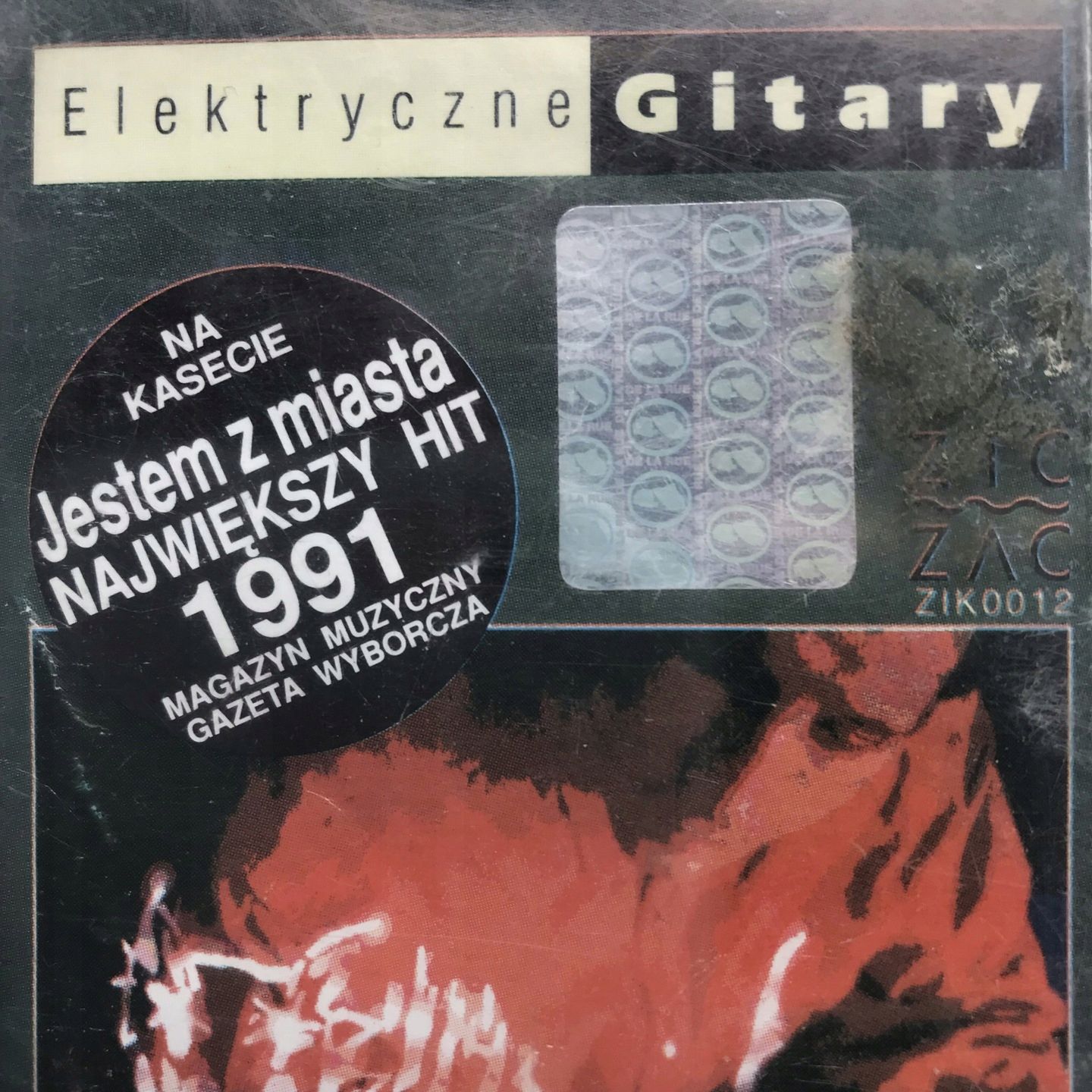 kaseta - elektryczne gitary - wielka radość rock polska muzyka