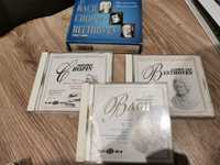 Płyty CD bach, Chopin, Beethoven