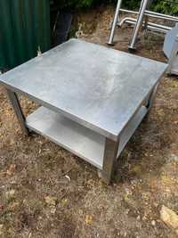 MESA DE INOX - 70 X 75cm