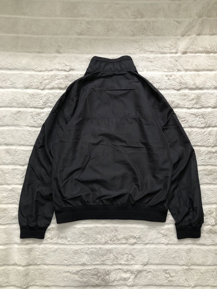 ZARA BASIC (L) BLACK JACKET мужская ветровка куртка курточка черная ор