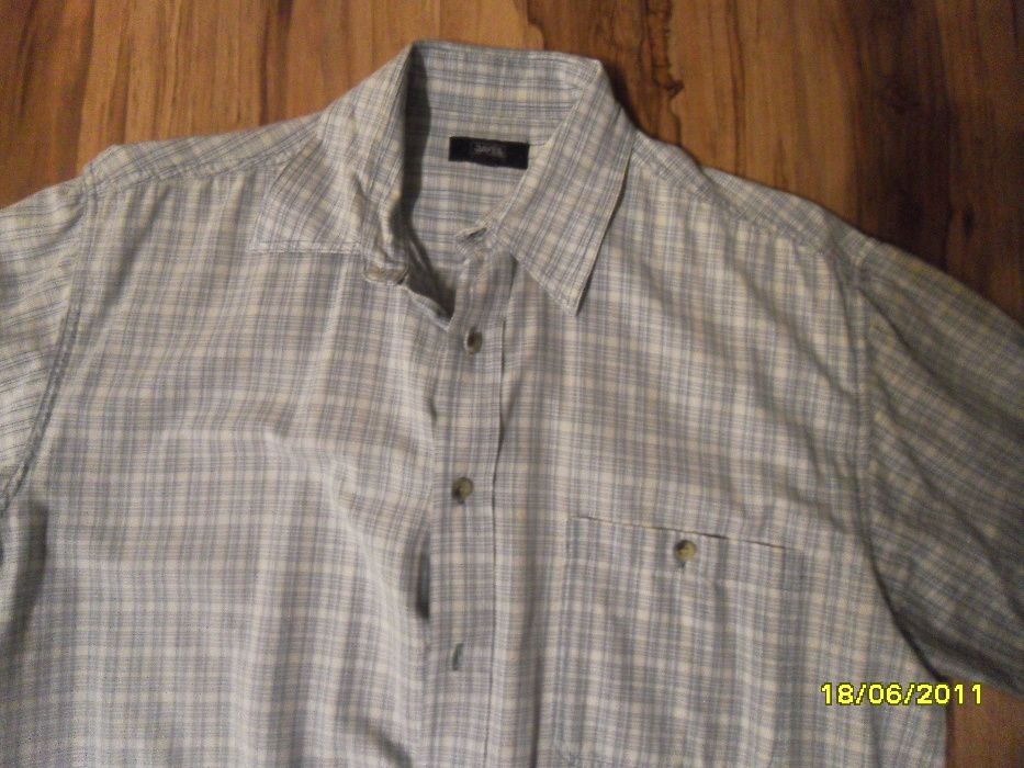 koszula RAVEL M L XL kratka błękit super