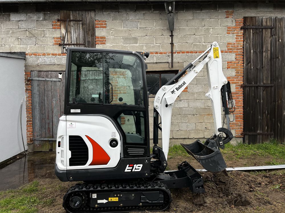 Wynajem minikoparki bobcat