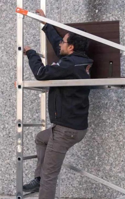 Rusztowanie aluminiowe Gierre Fast&Lock wys.rob. 5,8m