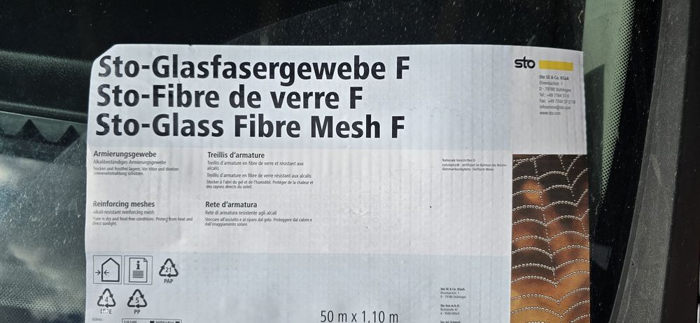 Siatka elewacyjna sto F