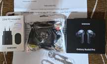 Galaxy Buds3 Pro nowe, oryginalne z etui ochr. i szybką ładowarką 25W.
