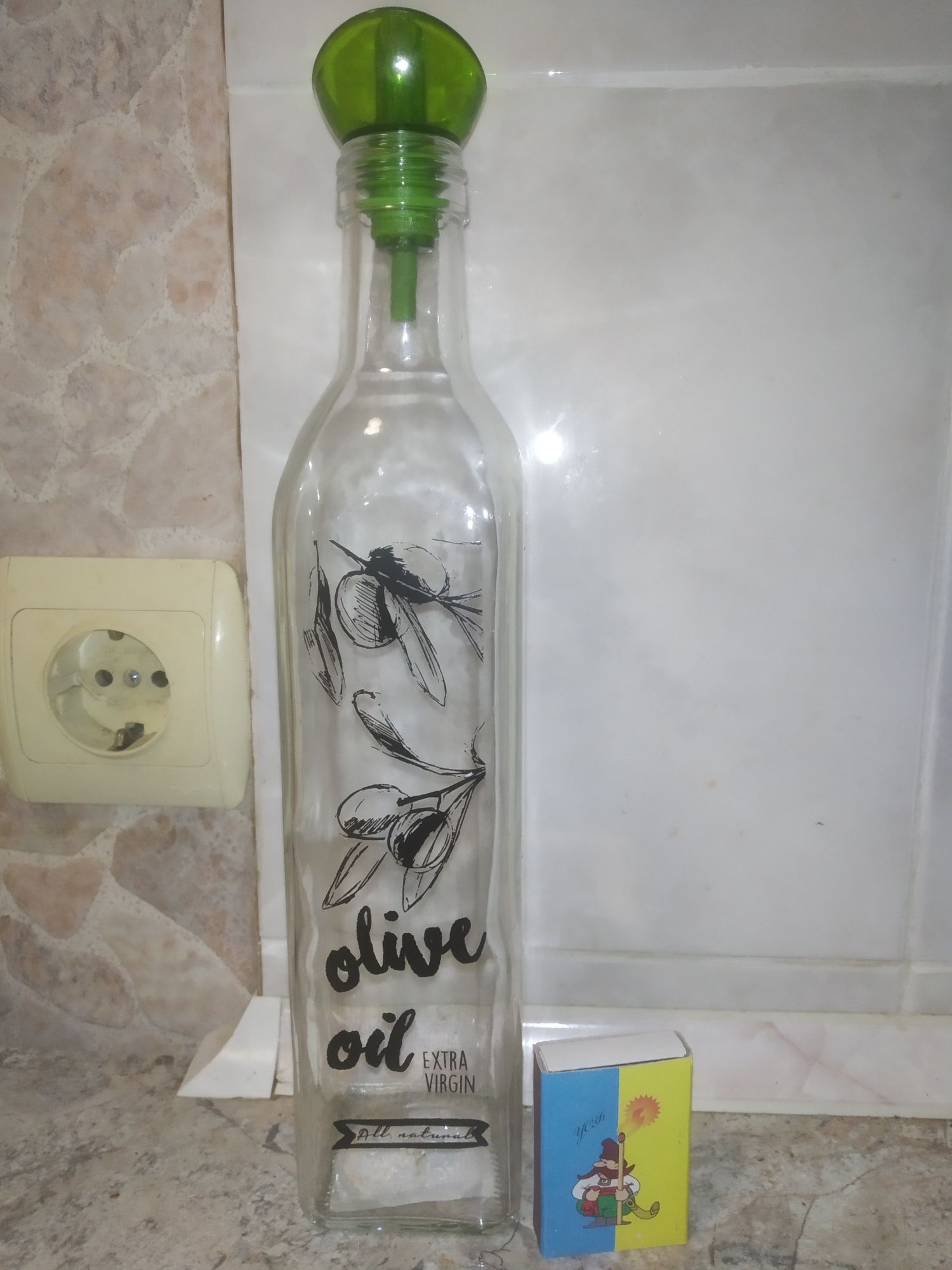 Пляшка для олії   0,5 літри Herevin Oil&Vinegar Bottle-Olive
Herevin O