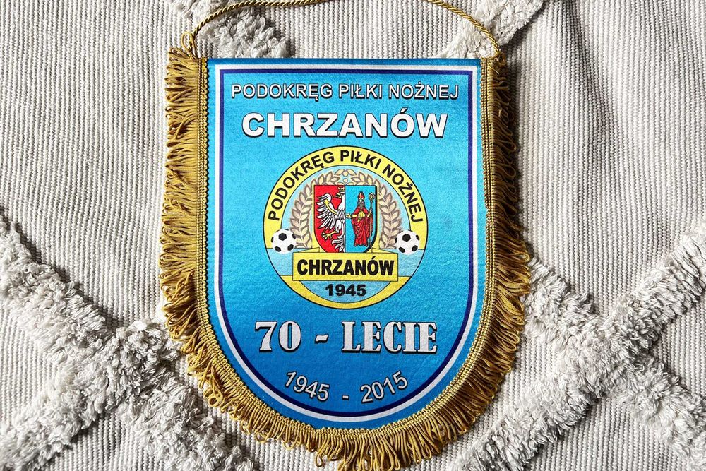 Podokręg piłki nożnej Chrzanów 70-lecie (1945 do 2015) proporczyk