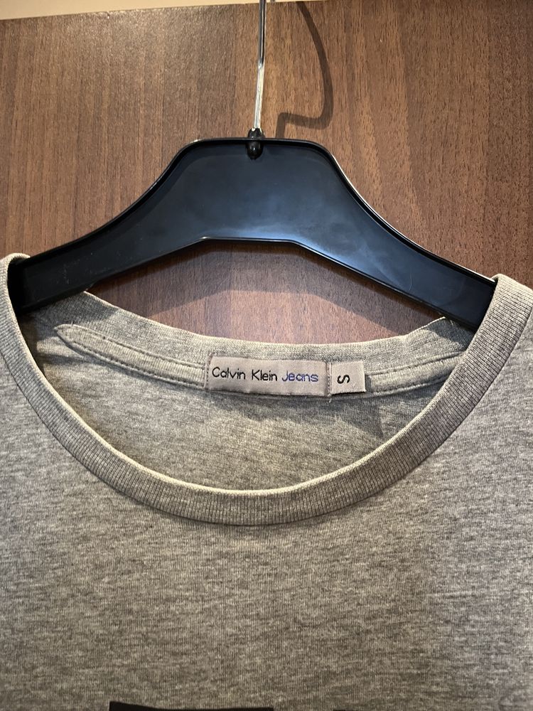 Koszulka t-shirt szary Calvin Klein rozmiar S