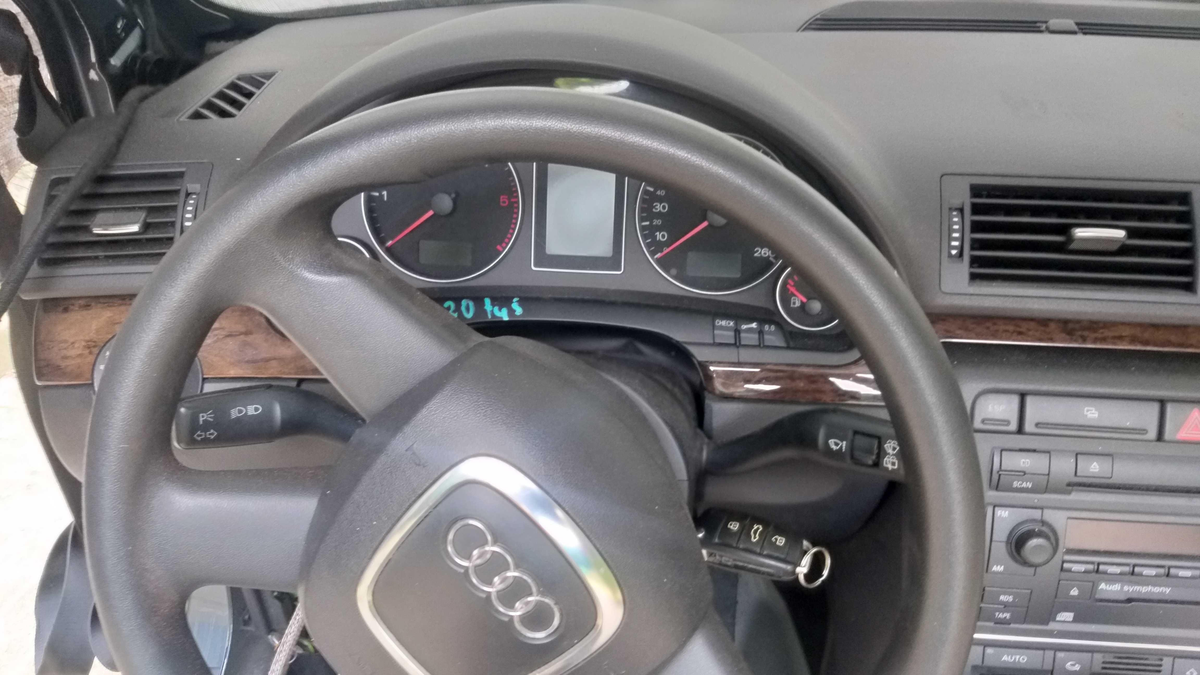 AUDI A4 B6 B7 LY7Q  tył zderzak  Airbag Fotele DRZWI  boczki